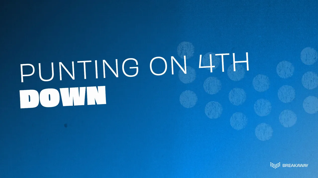 Watch how to stat it in the BreakAway app: Punting on 4th down