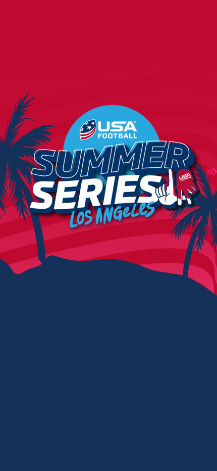 USA Football Summer Series Los Angeles poster